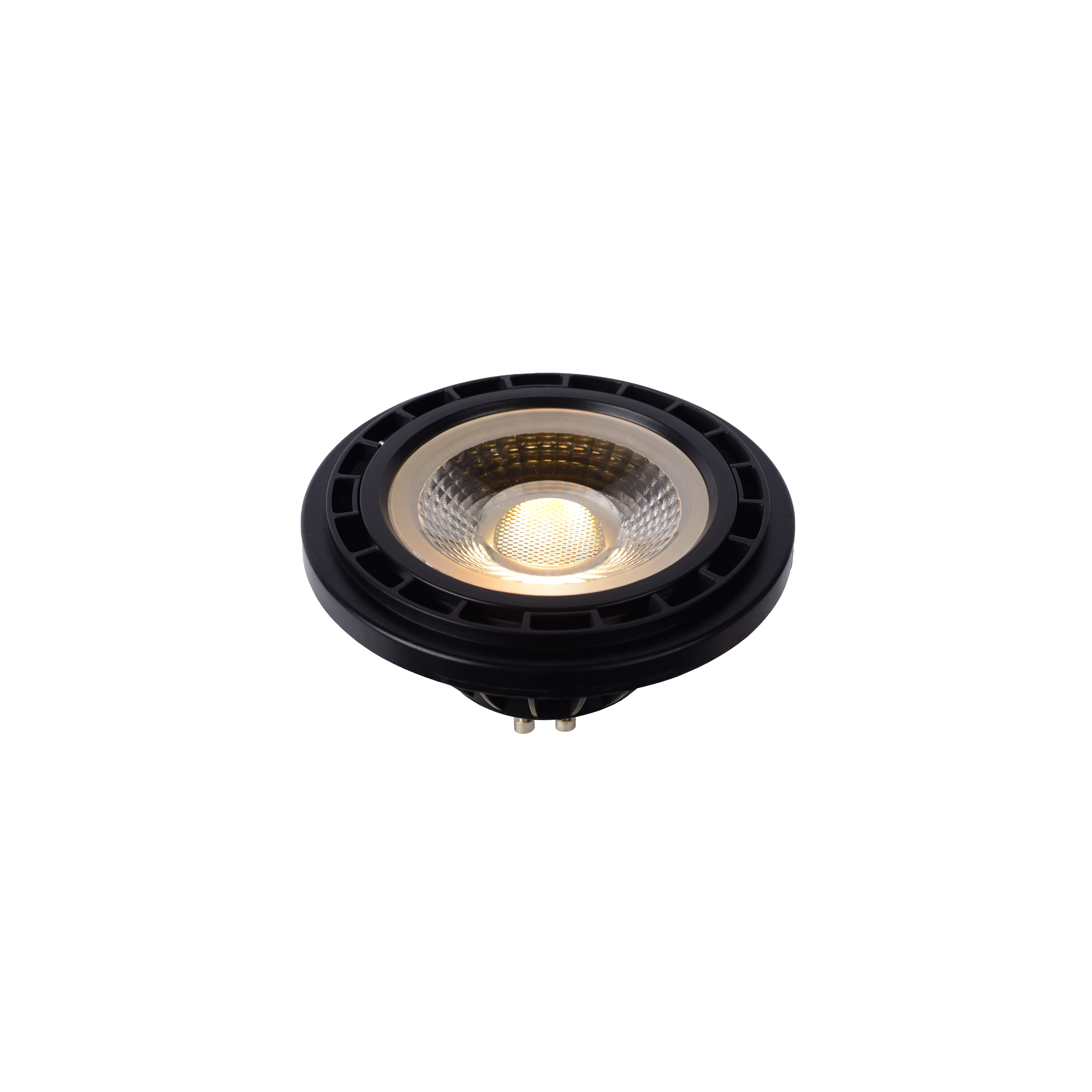 12W Led ES111 - 2200-3000K zwart DTW
