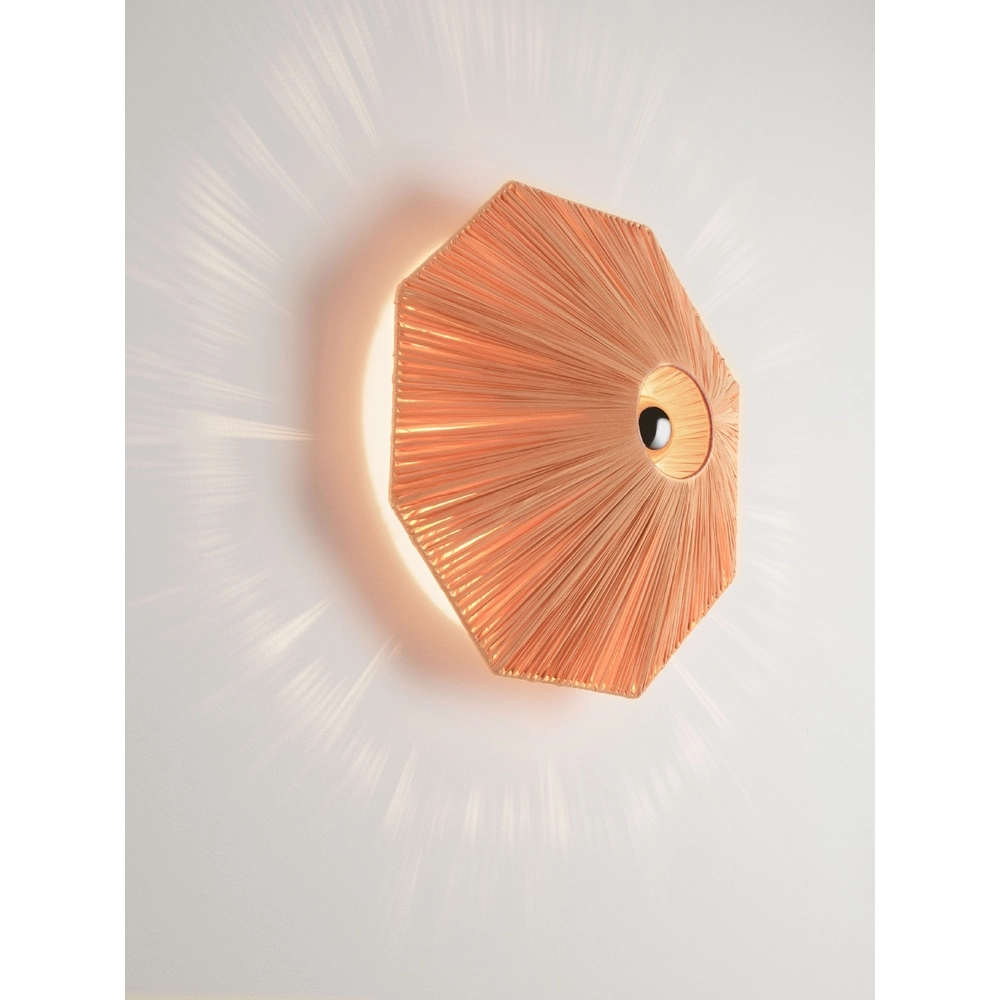 Wandlamp Elvio terracotta Ø 45cm Lyora 5212017493903