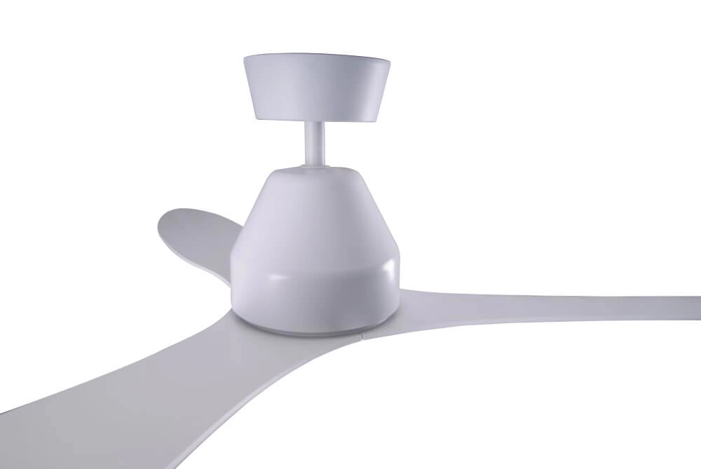 Plafondventilator wit zonder lamp Whitehaven Ø 143cm IP55 Beacon 9333509136439