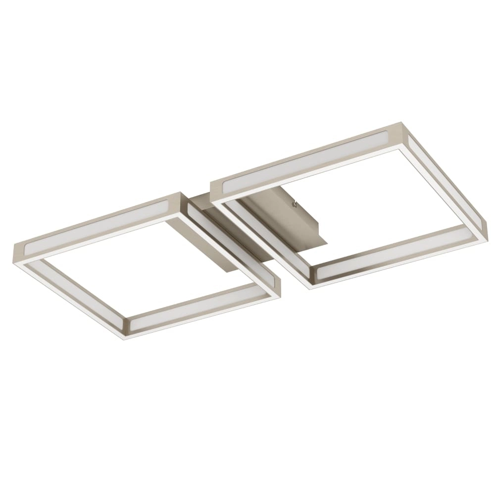 RVS plafondlamp Altaflor met led