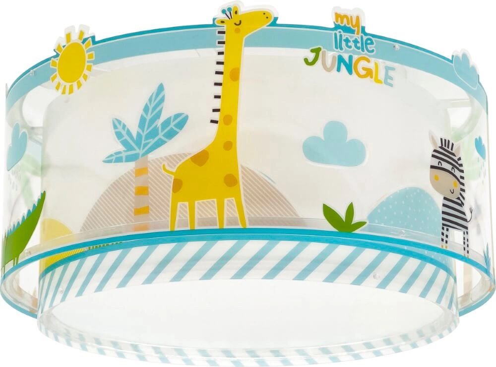 Kinder plafondlamp Little Jungle Dalber 8420406003344