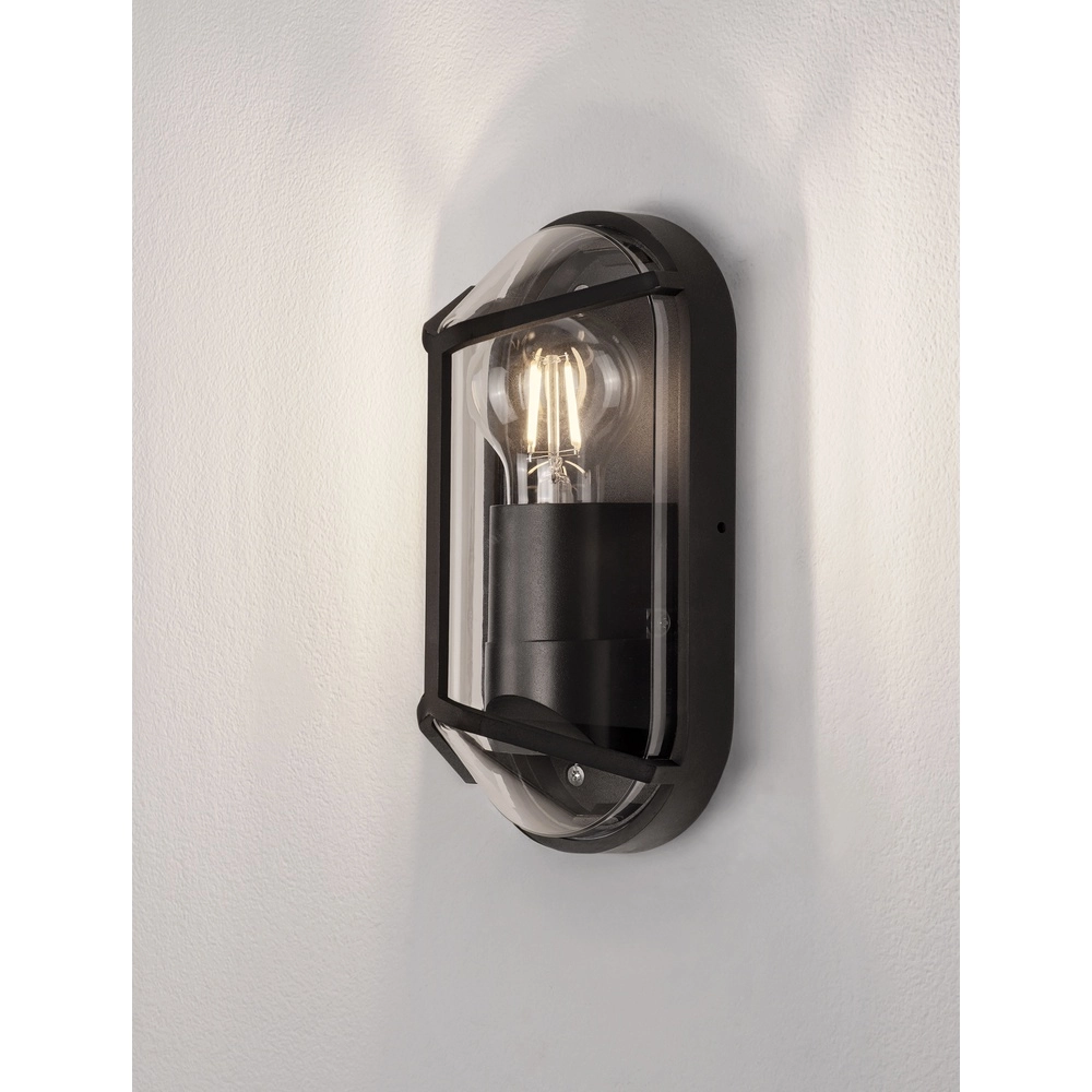 Wandlamp Amel klassiek antraciet