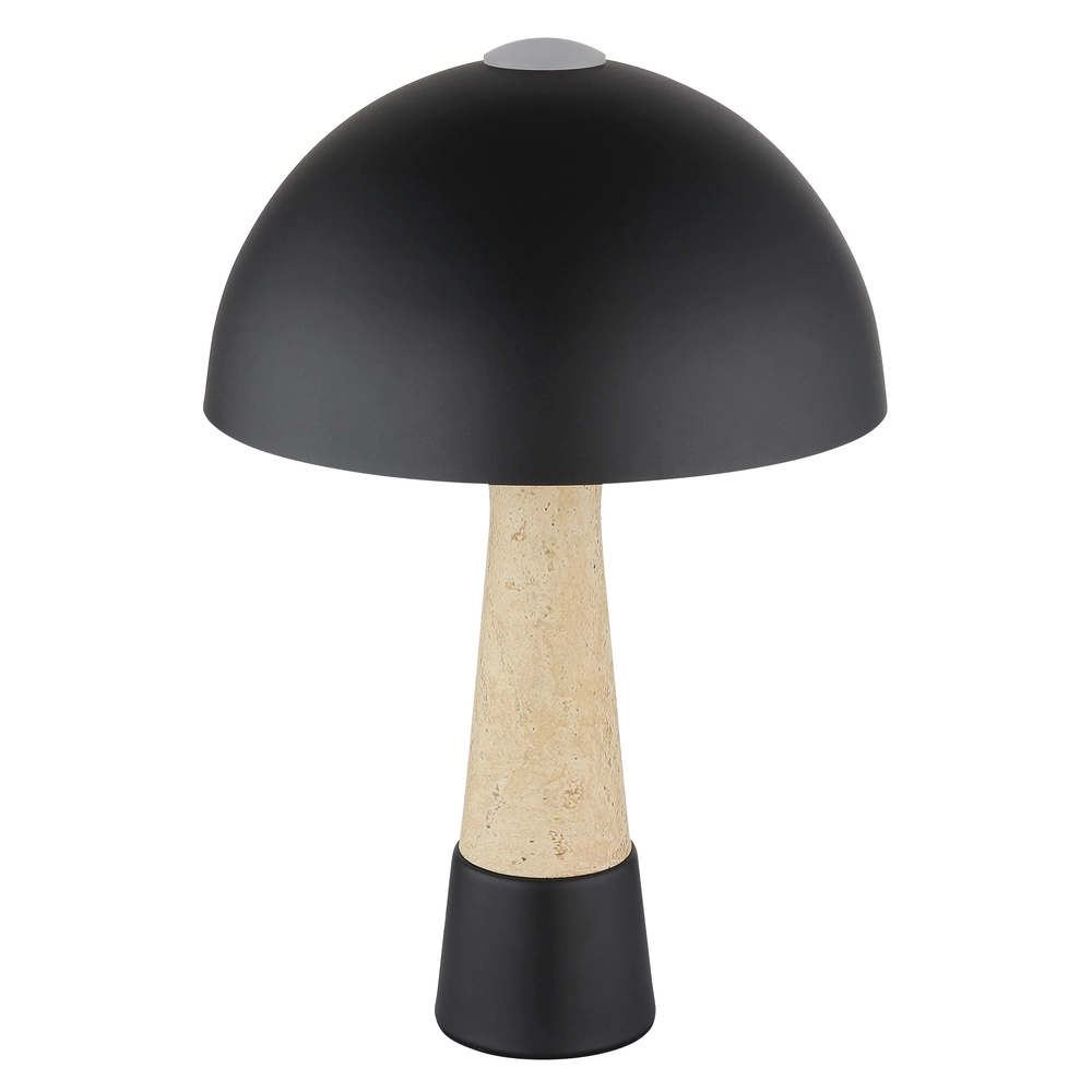 Unieke tafellamp Paulin Ø 25cm zwart Globo 9007371573059