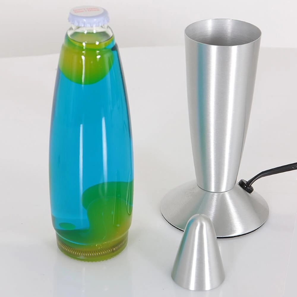 RVS lavalamp Volcan kogel Steinhauer 8712746146998