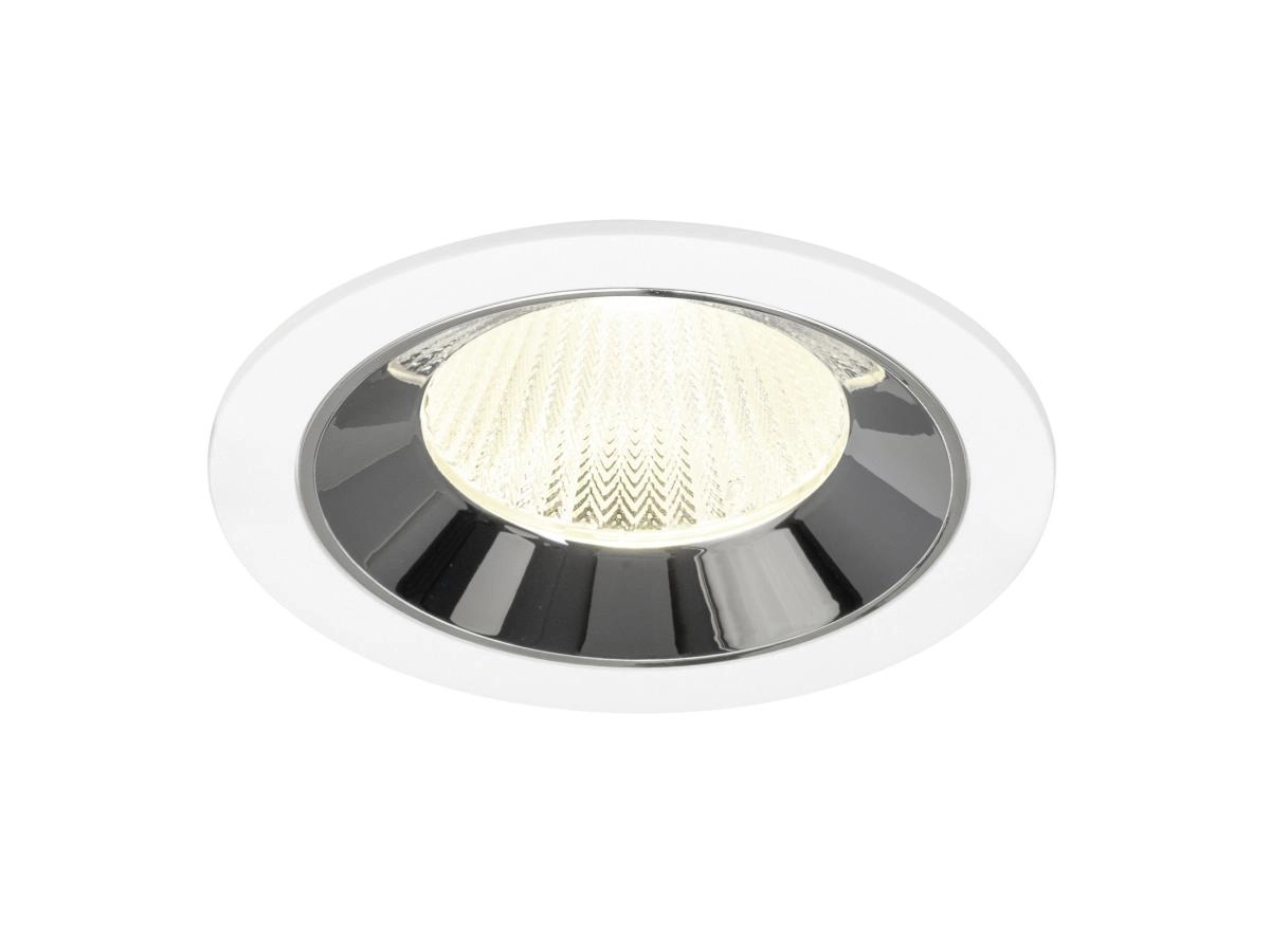 Inbouwspot Numinos L wit/chroom 4000K - 40gr