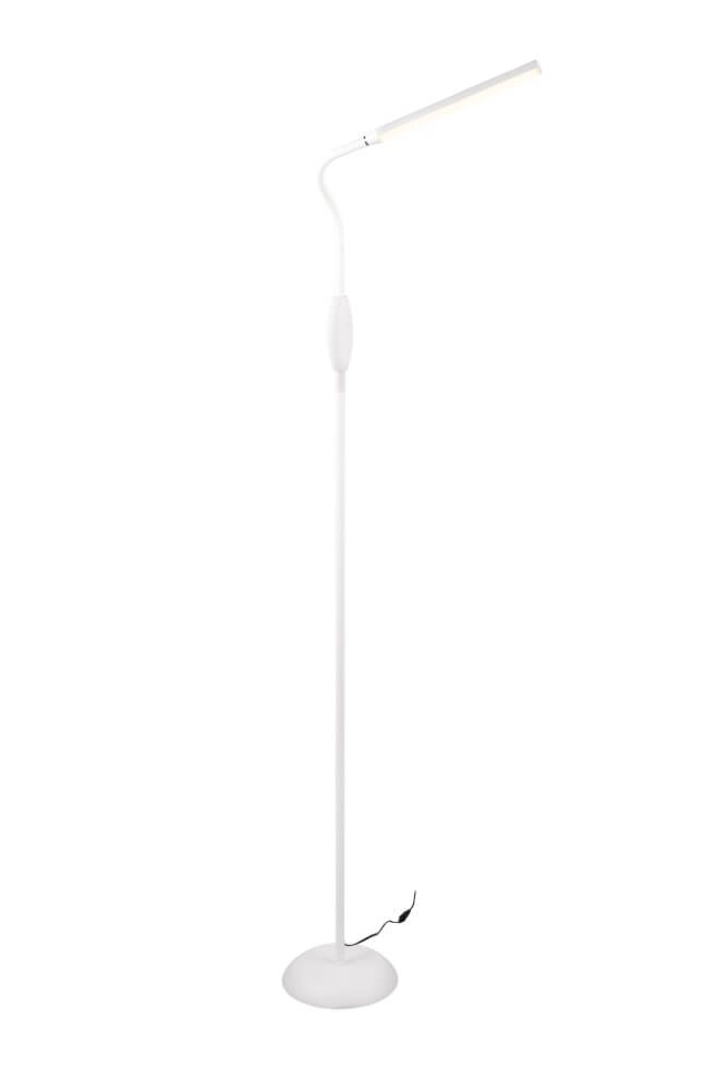 Leeslamp Toro wit 145cm Trio 4017807600674