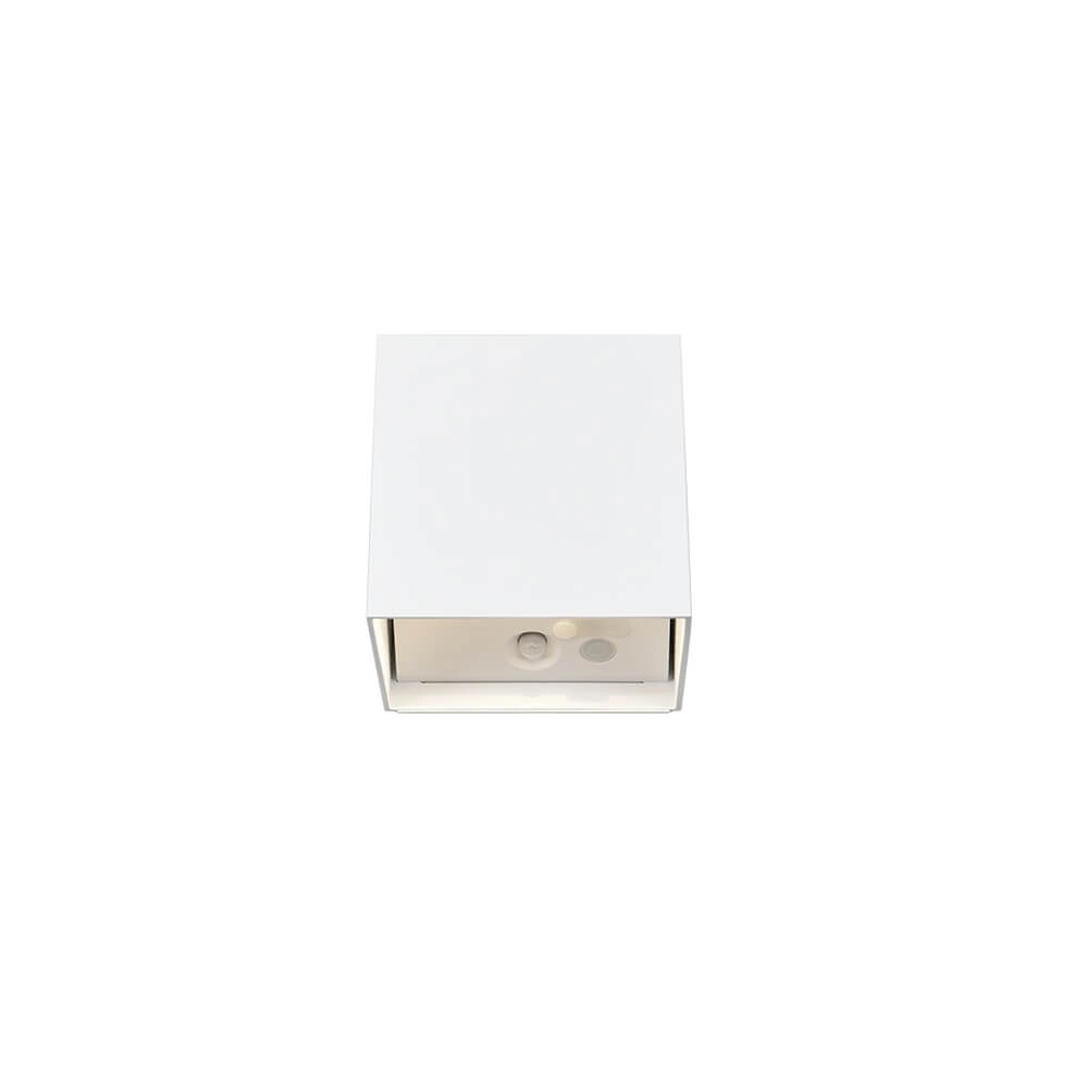 Wandlamp oplaadbaar Genie wit met sensor Trio 4017807636369
