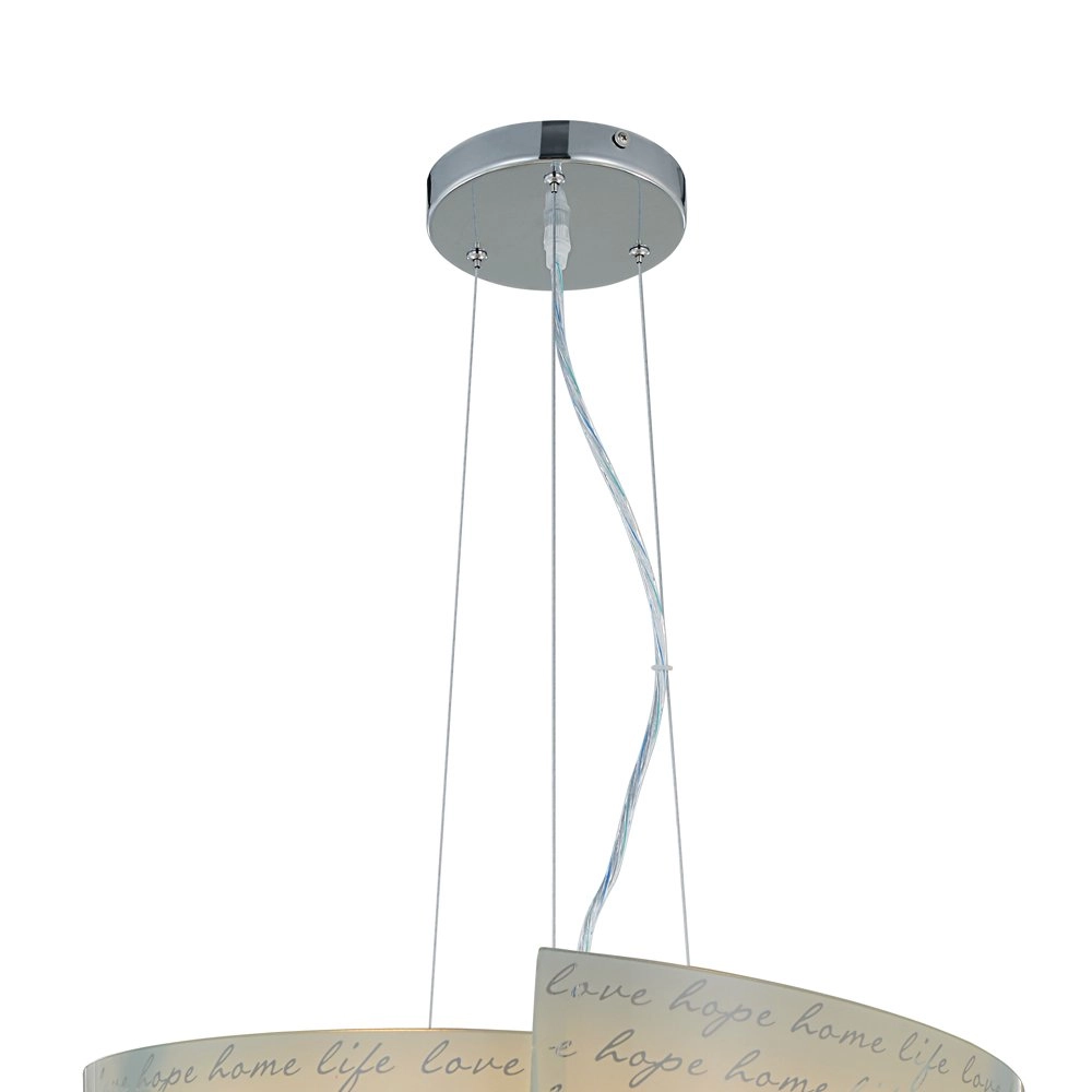 Unieke hanglamp Signa Text Trio 4017807364934