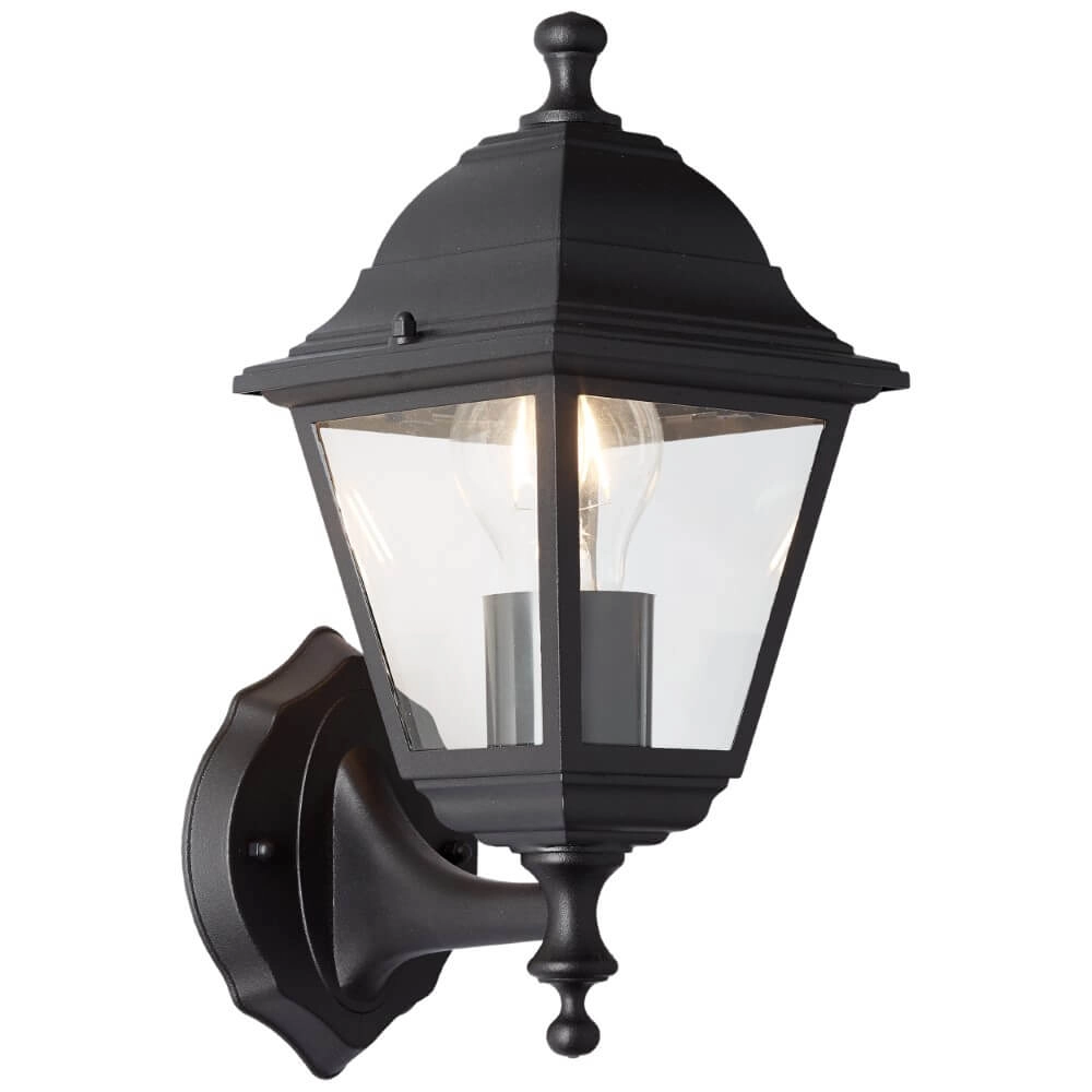 Zwarte wandlamp Nissie up