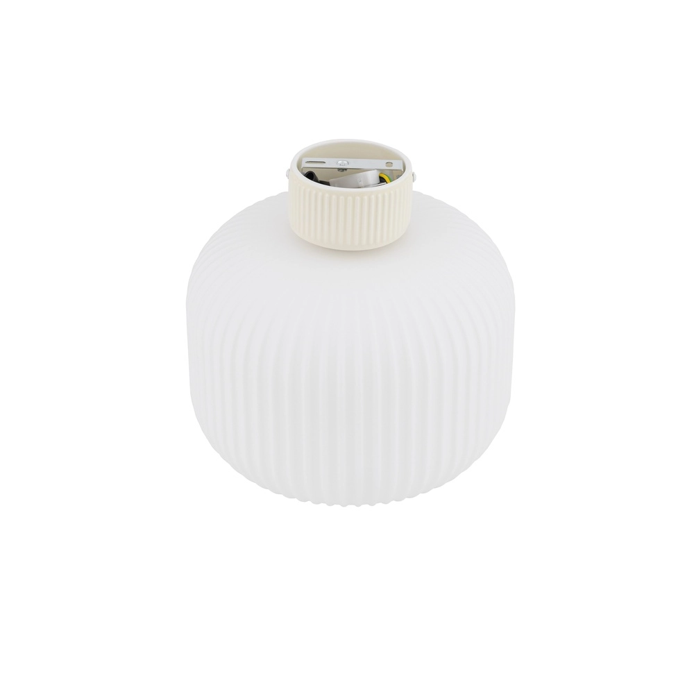 Plafondlamp Aurora Ø 25cm zand bruin Lyora 5903139119702