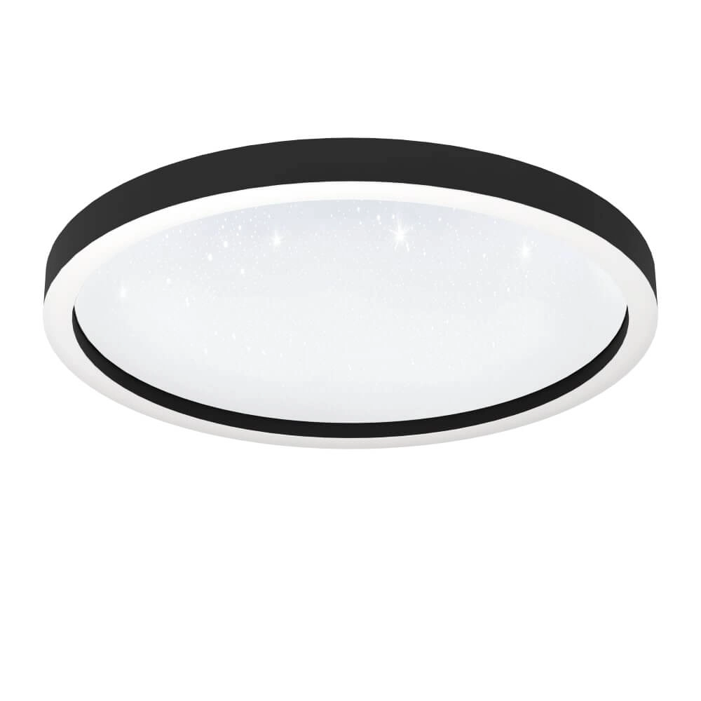 Plafonnière Zigbee Montemorelos-Z Ø 57cm zwart