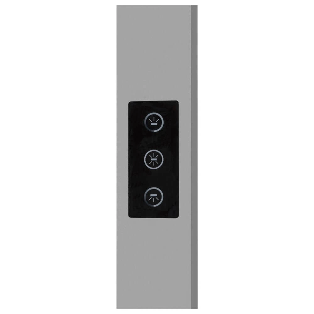 Led kantoor vloerlamp Worklight Pro grijs - dubbel SLV 4024163277952