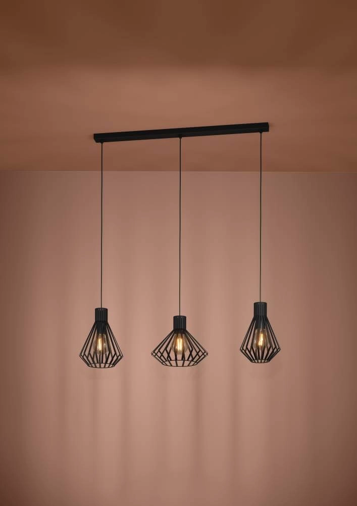 Draad hanglamp Basidano 3x E27 Stars of Light 9008606239023
