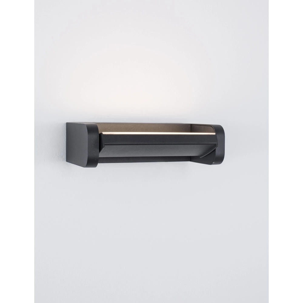 Richtbare wandlamp Volvel zwart Lyora 5212017425997