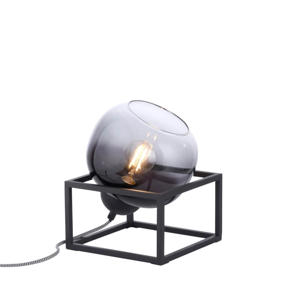 Zwarte tafellamp Zea Just Light 4043689993771