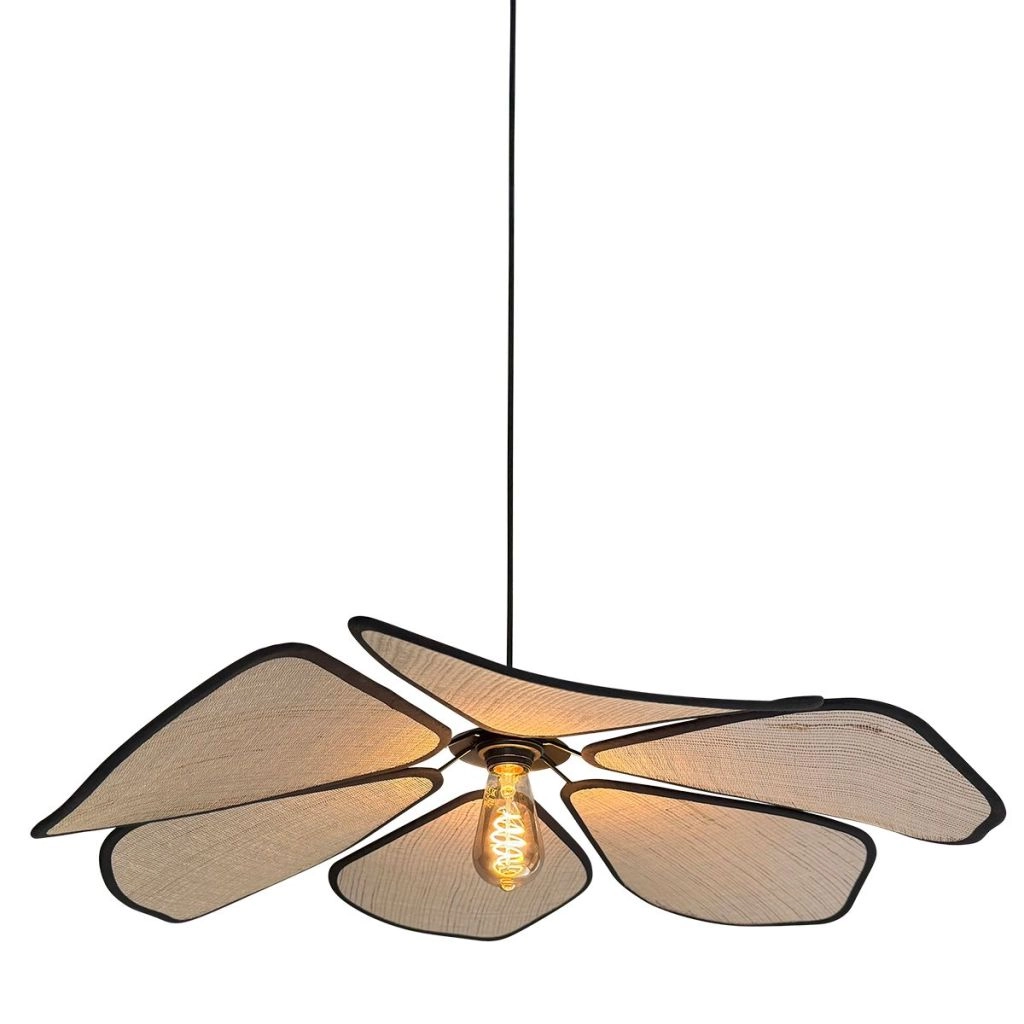 Hanglamp Lumaflora zwart