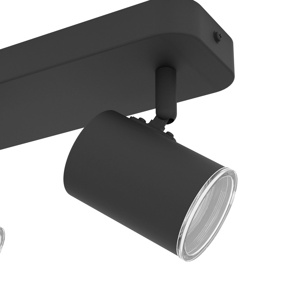 Opbouwspot 4-lichts Consuma 1 zwart Eglo 9008606397327