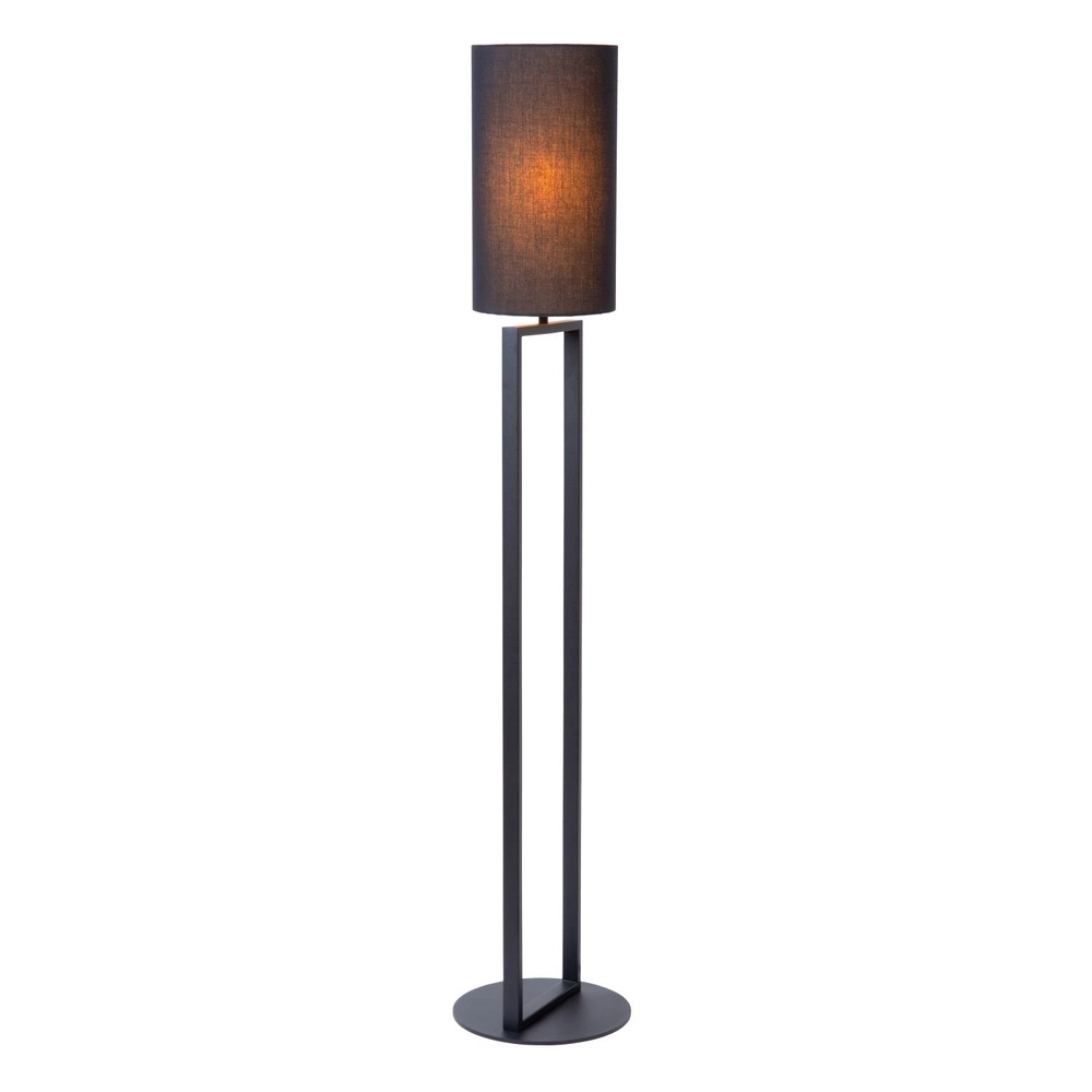 Vloerlamp Herman zwart Lucide 5411212303400