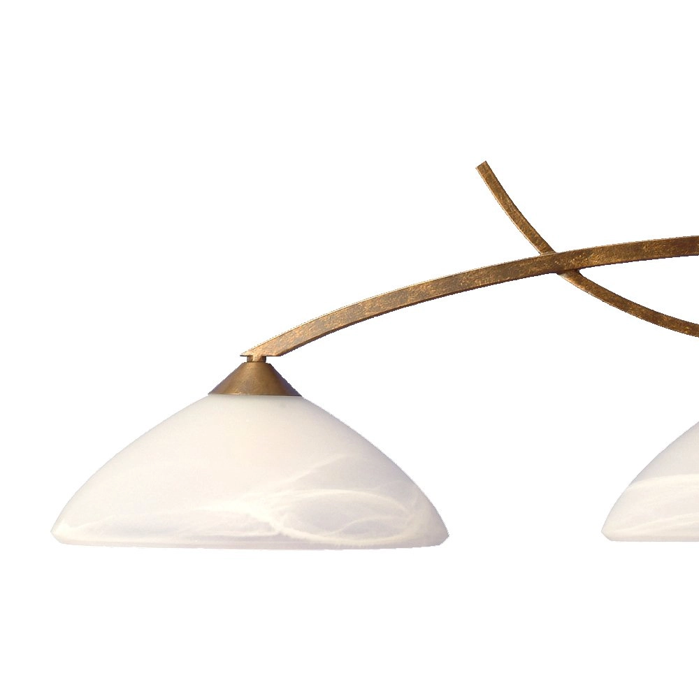 Eetkamer hanglamp Verona 1 3-lichts bronsbruin Masterlight 8718121005362
