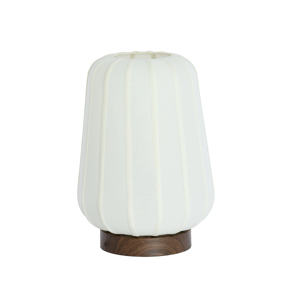 Nachtkastlamp Bibury Ø 30cm - linnen