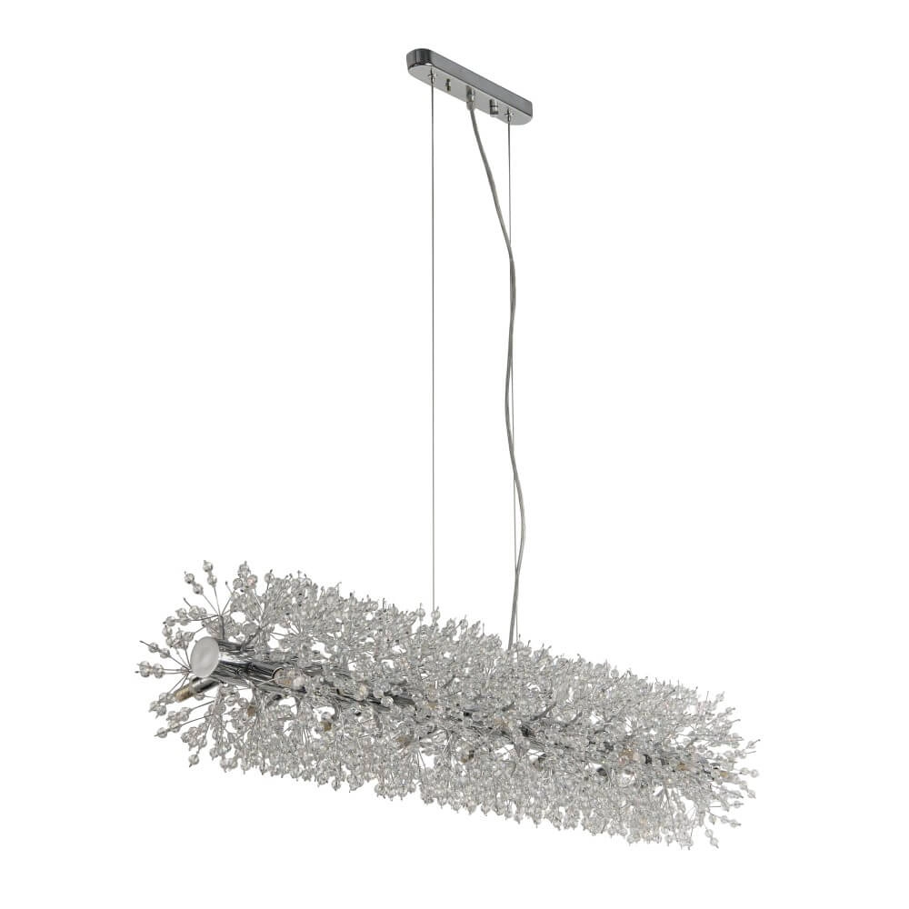 Design hanglamp Sunburst 1m chroom