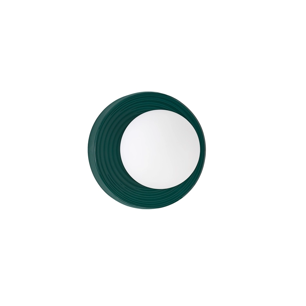 Wandlamp Orbique groen Ø 22cm Lyora 5212017483881