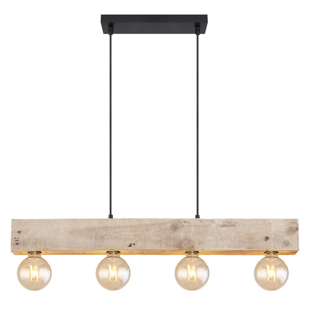 Houten hanglamp Adalie Globo 9007371411818