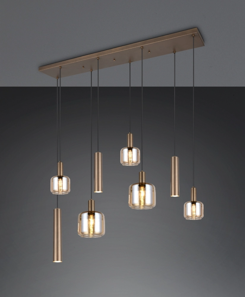 Design hanglamp Mataro 8-lichts (3x GU10)