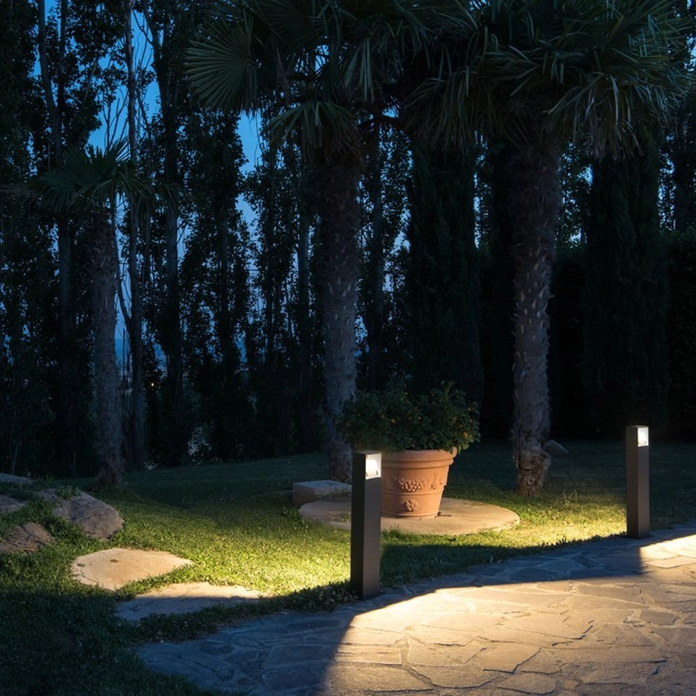 Led tuinlamp Logs 70 hoekig design SLV 4024163131414