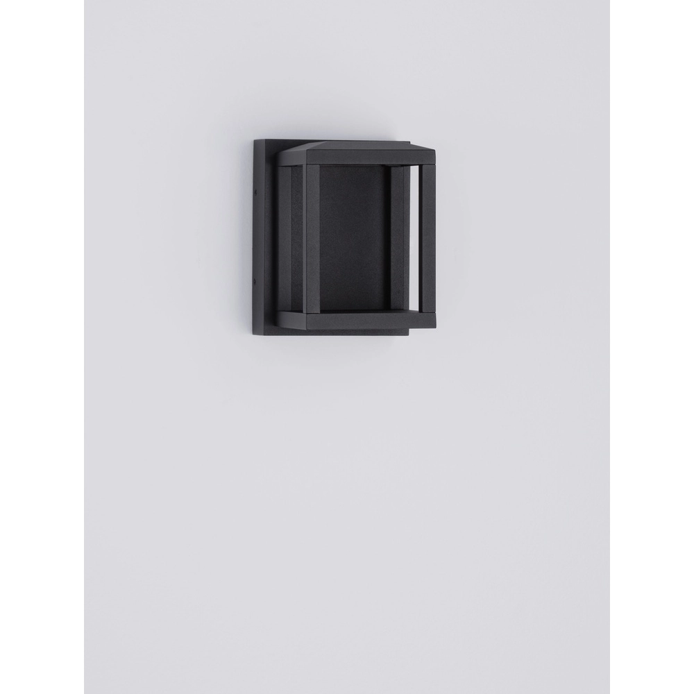 Zwarte wandlamp Prive 13cm Lyora 5212017453136