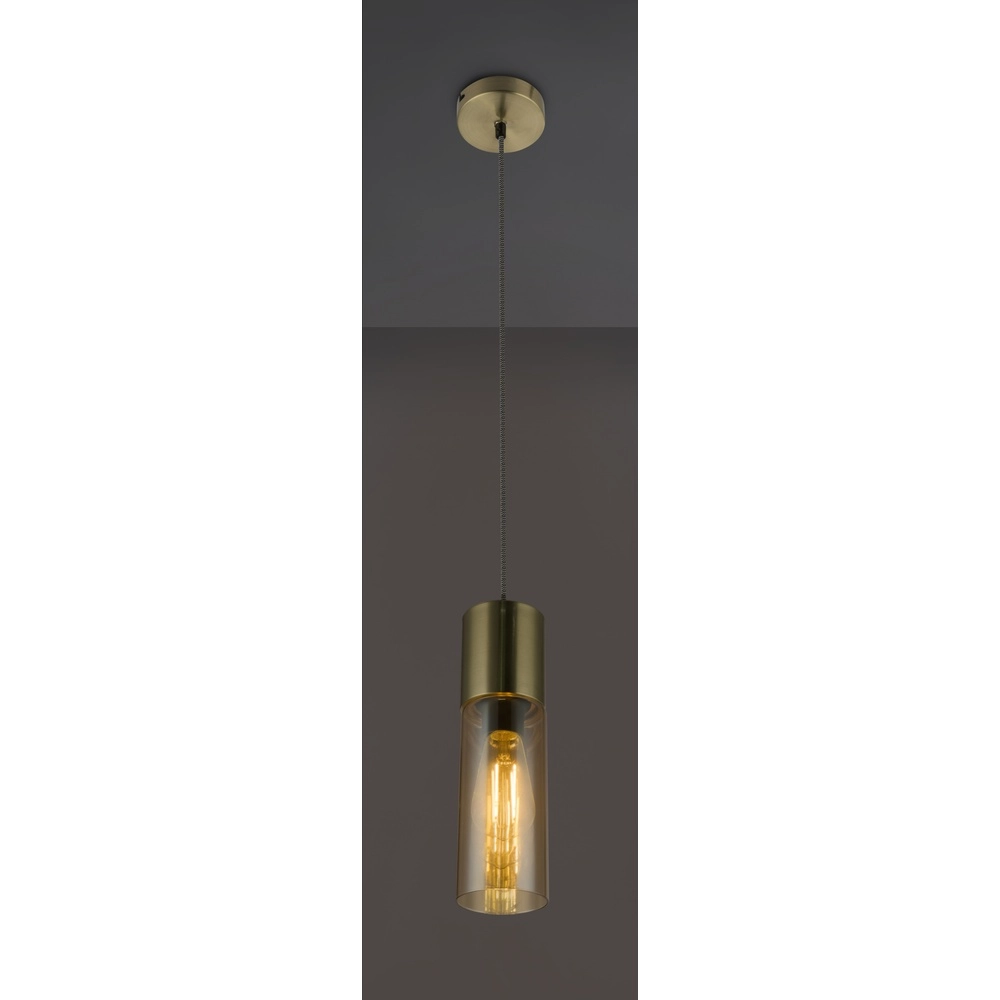 Hanglamp Annika goud design Globo 9007371373208