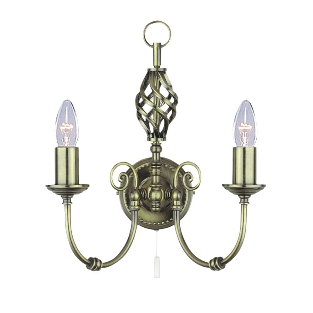 Antieke wandlamp Zanzibar