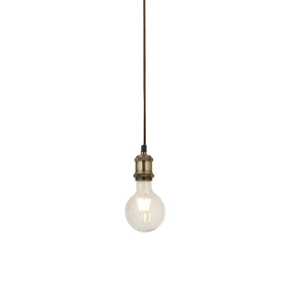 Hanglamp Suspi koperbrons met zwart