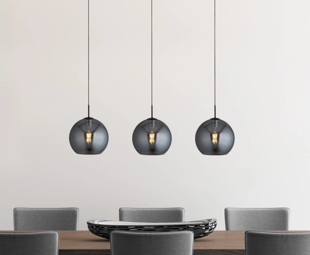 Eetkamer hanglamp Amsterdam 3-lichts Searchlight 5053423150840