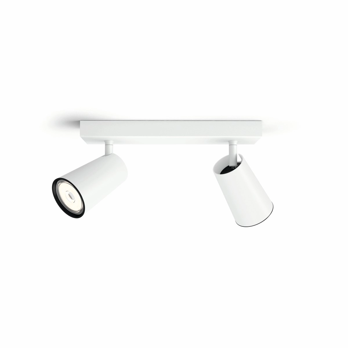 Lamp Paisley 2-lichts wit Philips 8718696164662