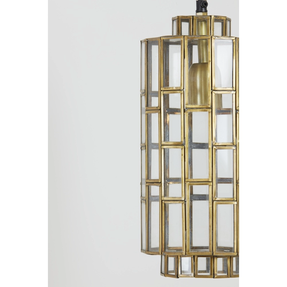 Antieke hanglamp SÃ¸strene Ø 15cm - glas Light & Living 8717807262204