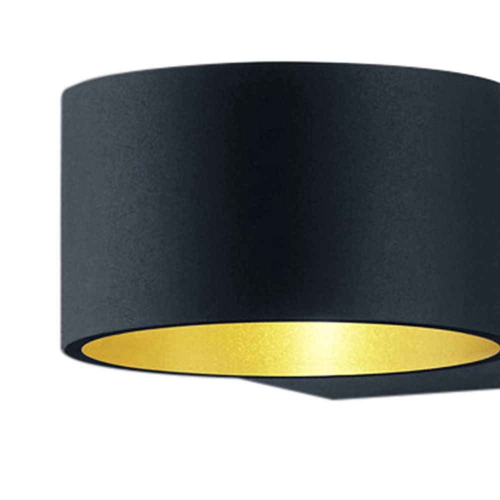 LED wandlamp Lacapo zwart Trio 4017807306309
