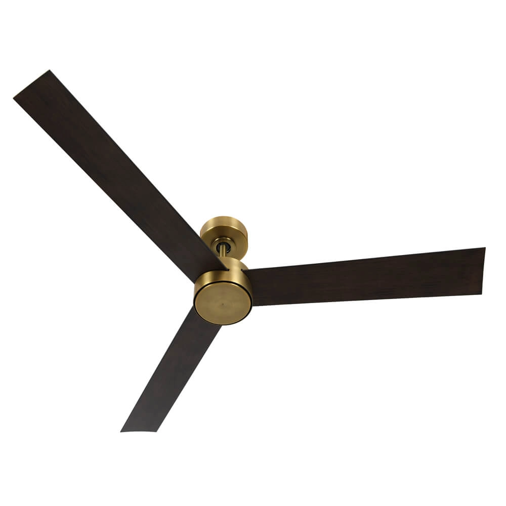 Plafondventilator Climate IV messing met hout Ø132cm Beacon 9333509192787