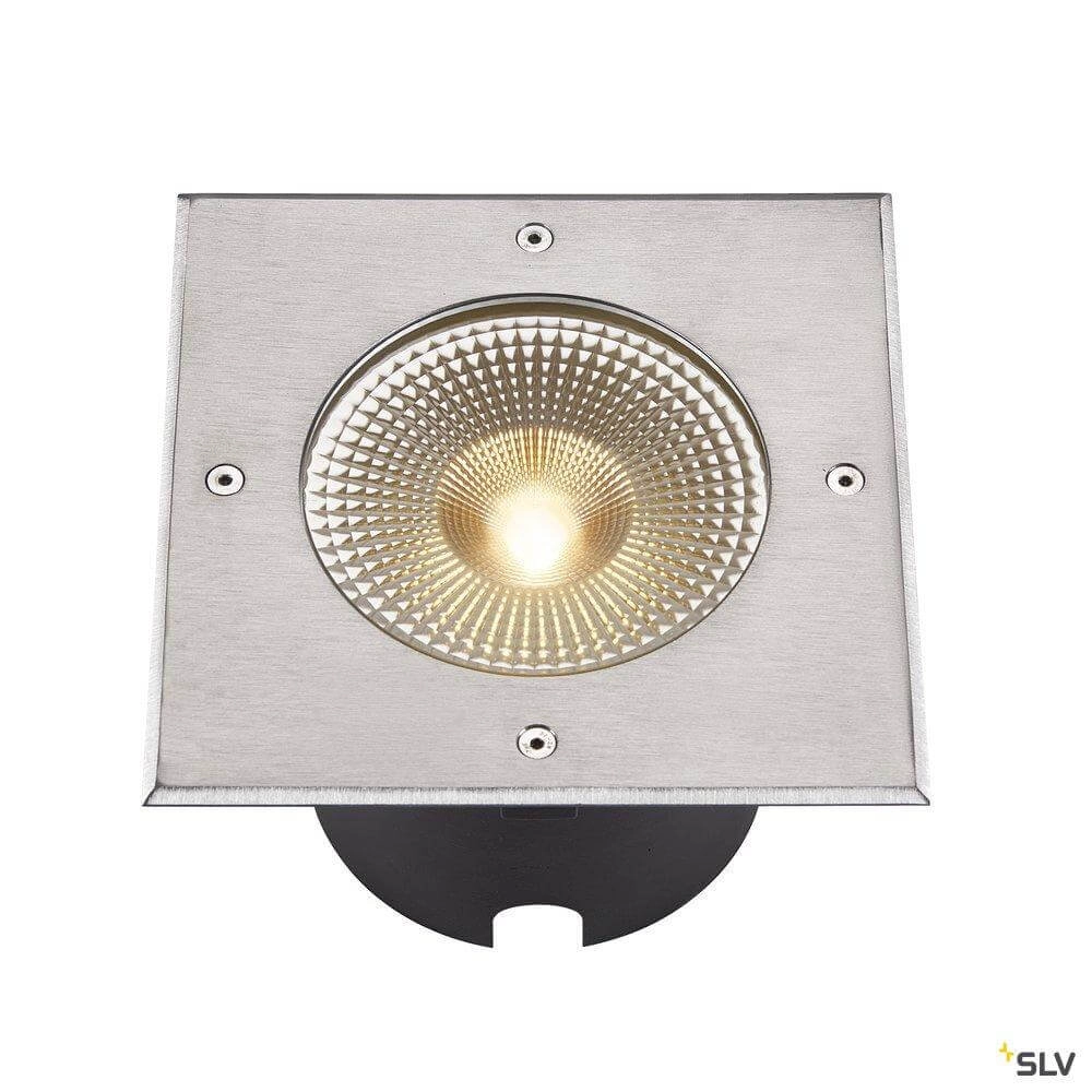 Felle led grondspot Rocci vierkant SLV 4024163262088