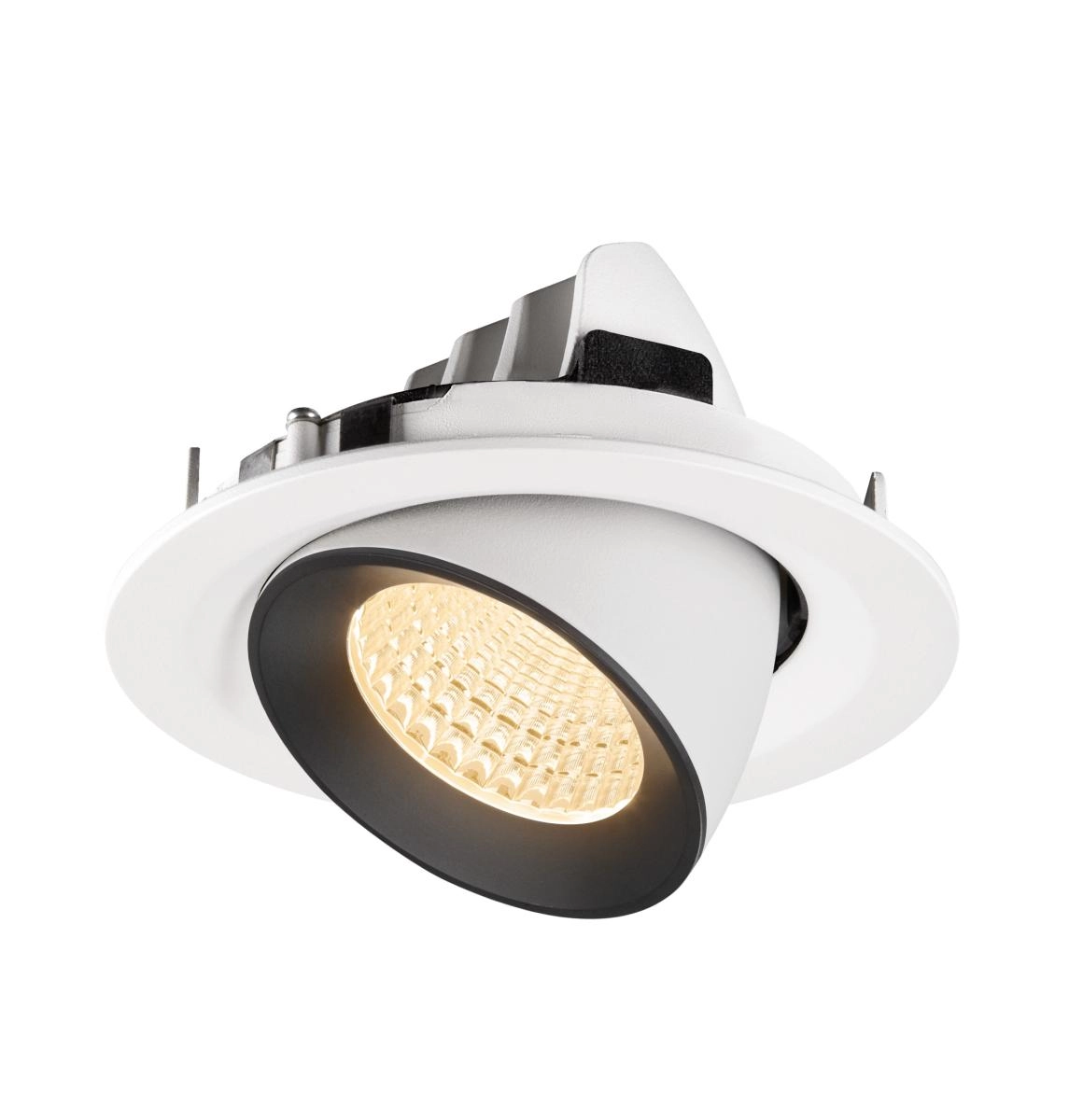 Inbouwspot Numinos Gimble M wit/zwart 2700K - 55gr SLV 4024163311984