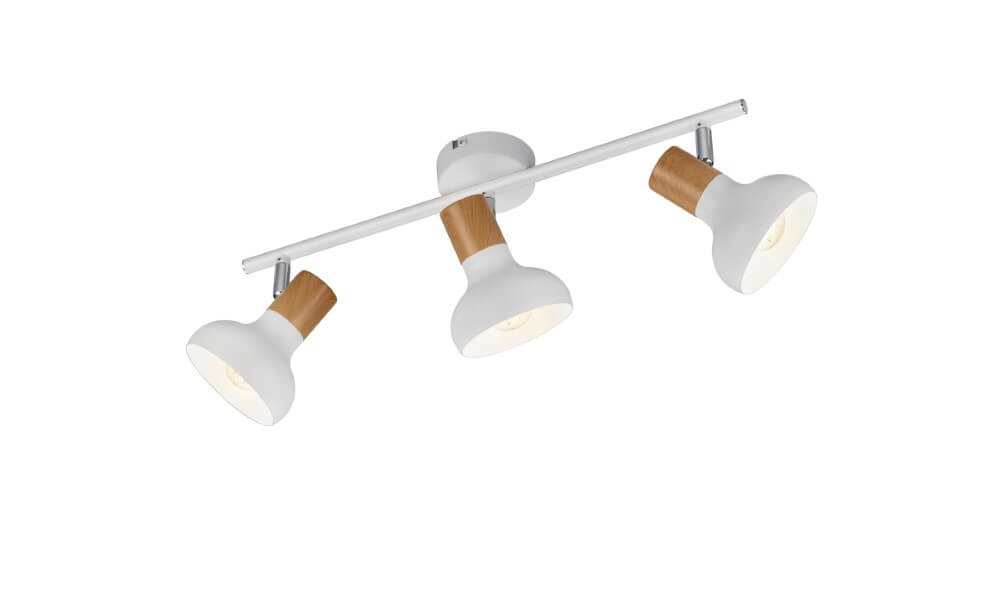 Plafondlamp Latika 3-lichts wit