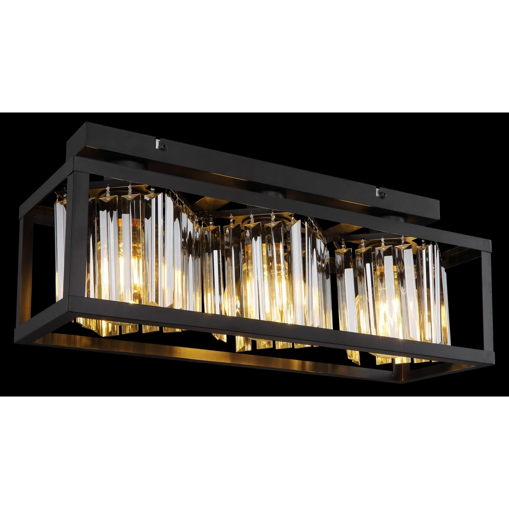 Plafondlamp Mathilde zwart Globo 9007371433117