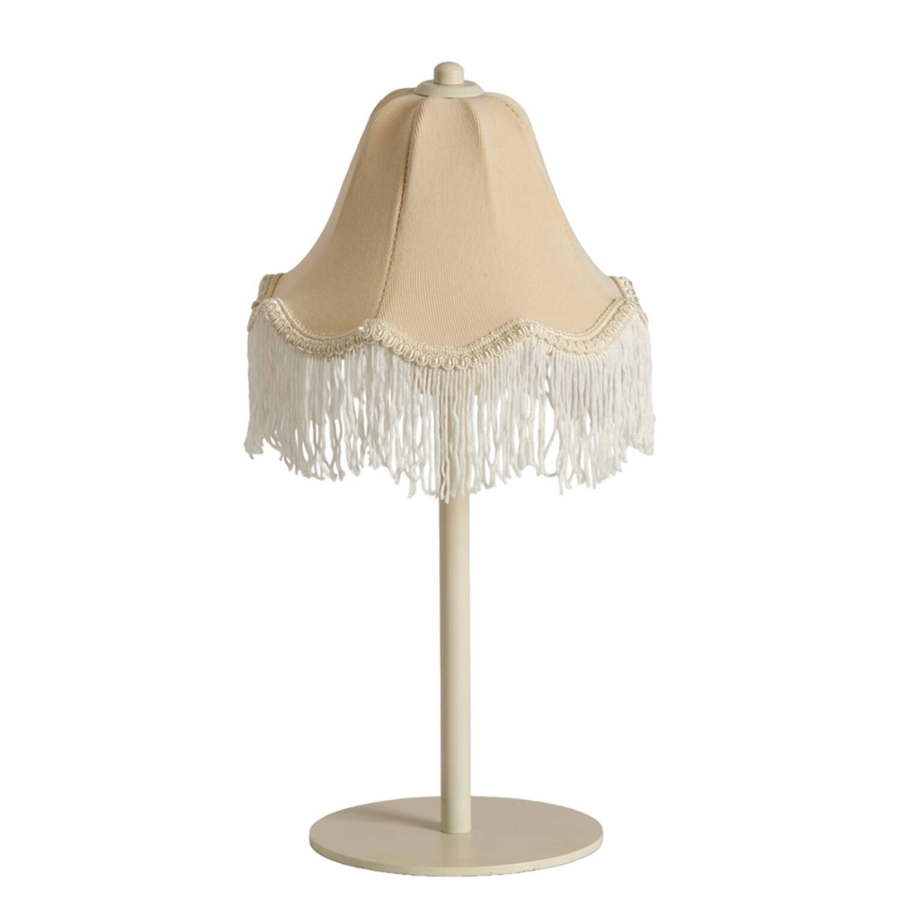 Tafellamp Elya zand bruin