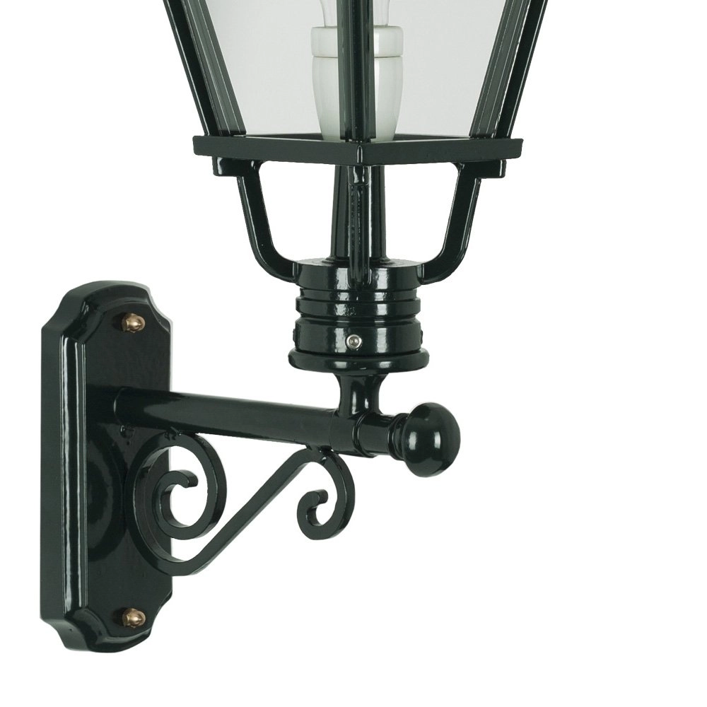 Nostalgische buitenlamp Oosterbeek zwart KS verlichting 8714732718745