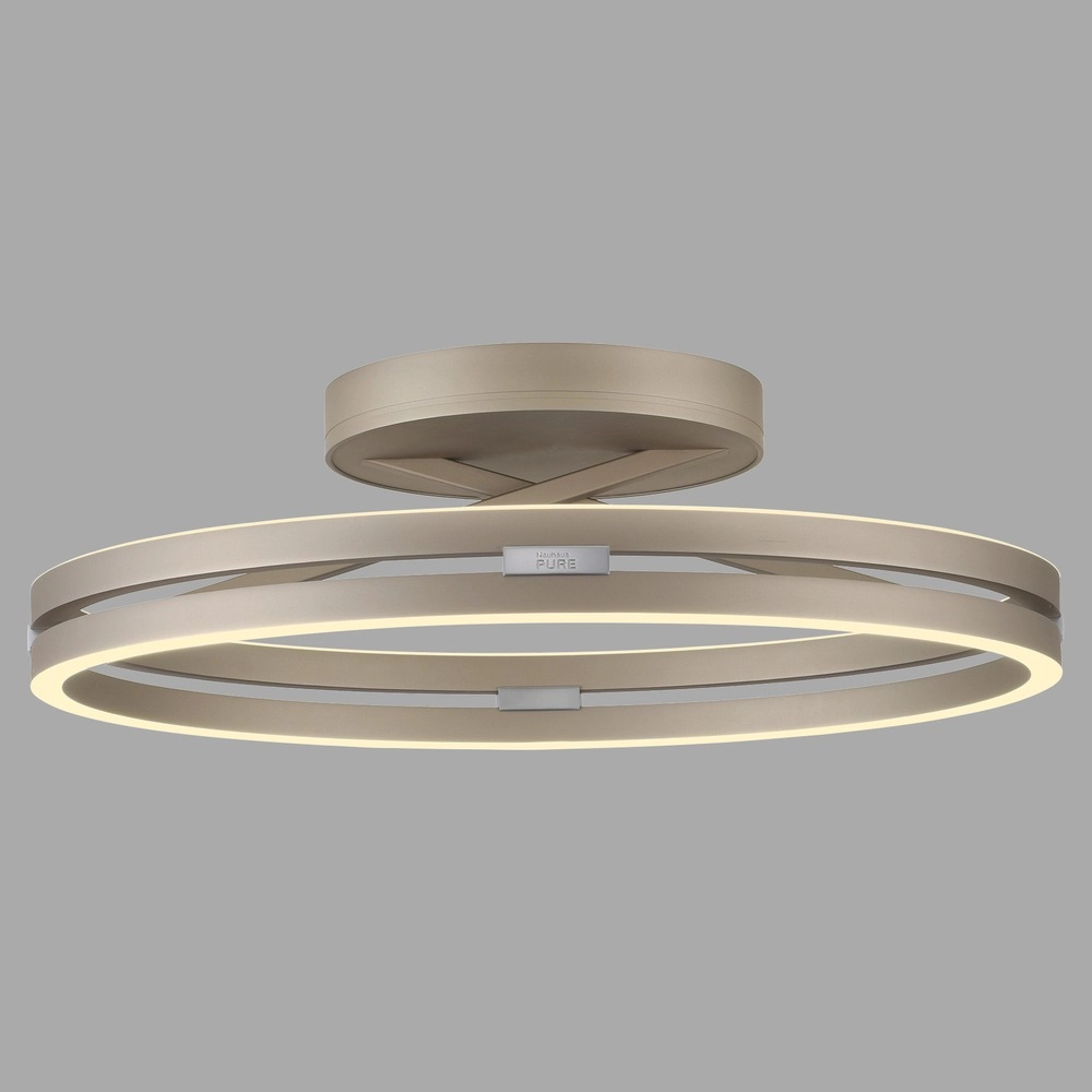 Led plafondlamp Pure Loop Ø 60cm - bronce