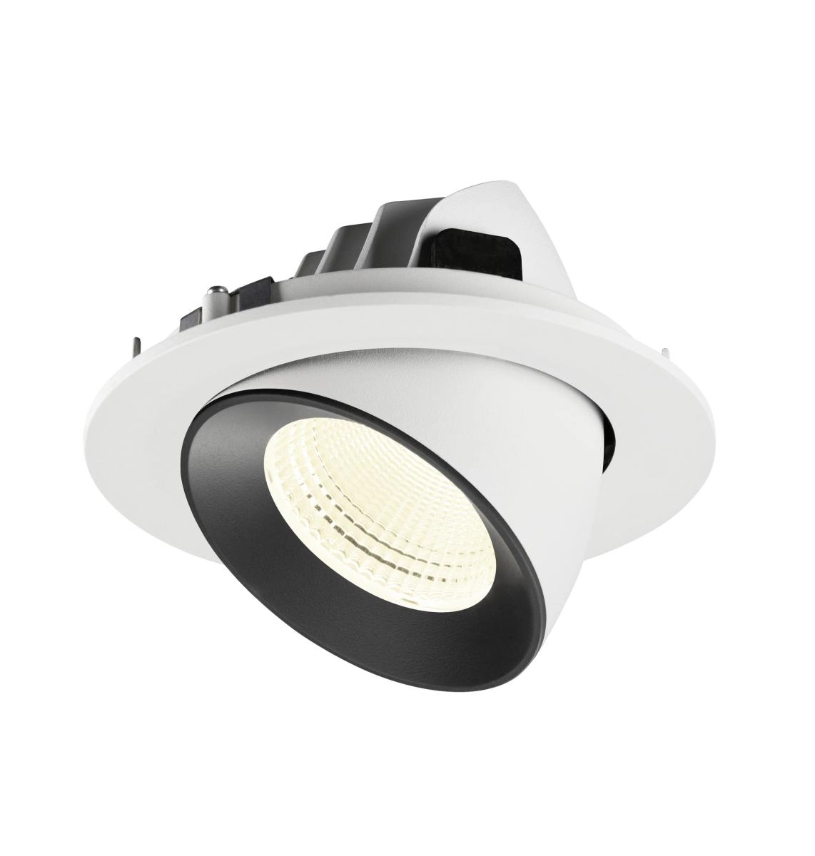 Inbouwspot Numinos Gimble L wit/zwart 4000K - 55gr SLV 4024163310000