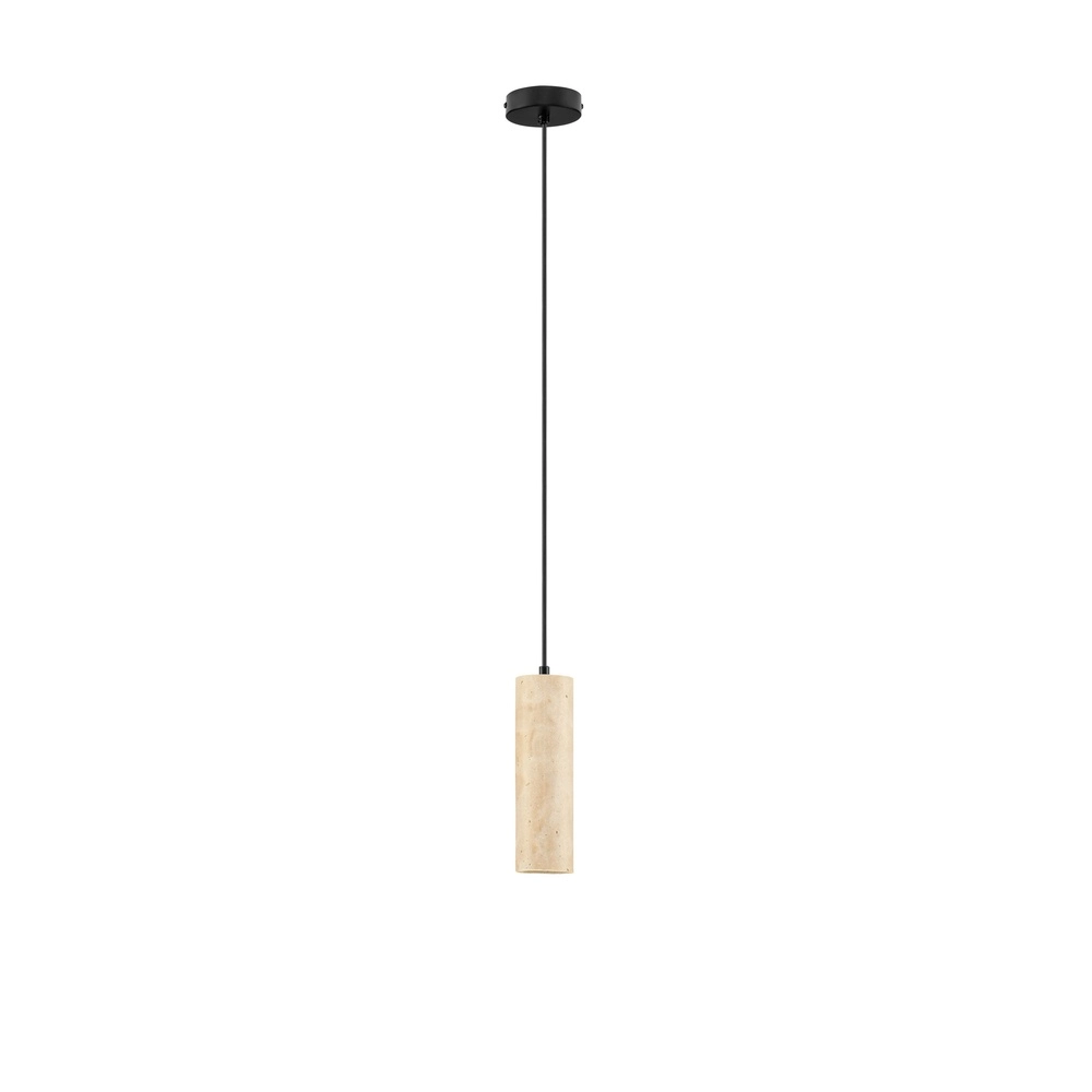 Moderne pendel hanglamp Melony zand bruin Lyora 5212063501232