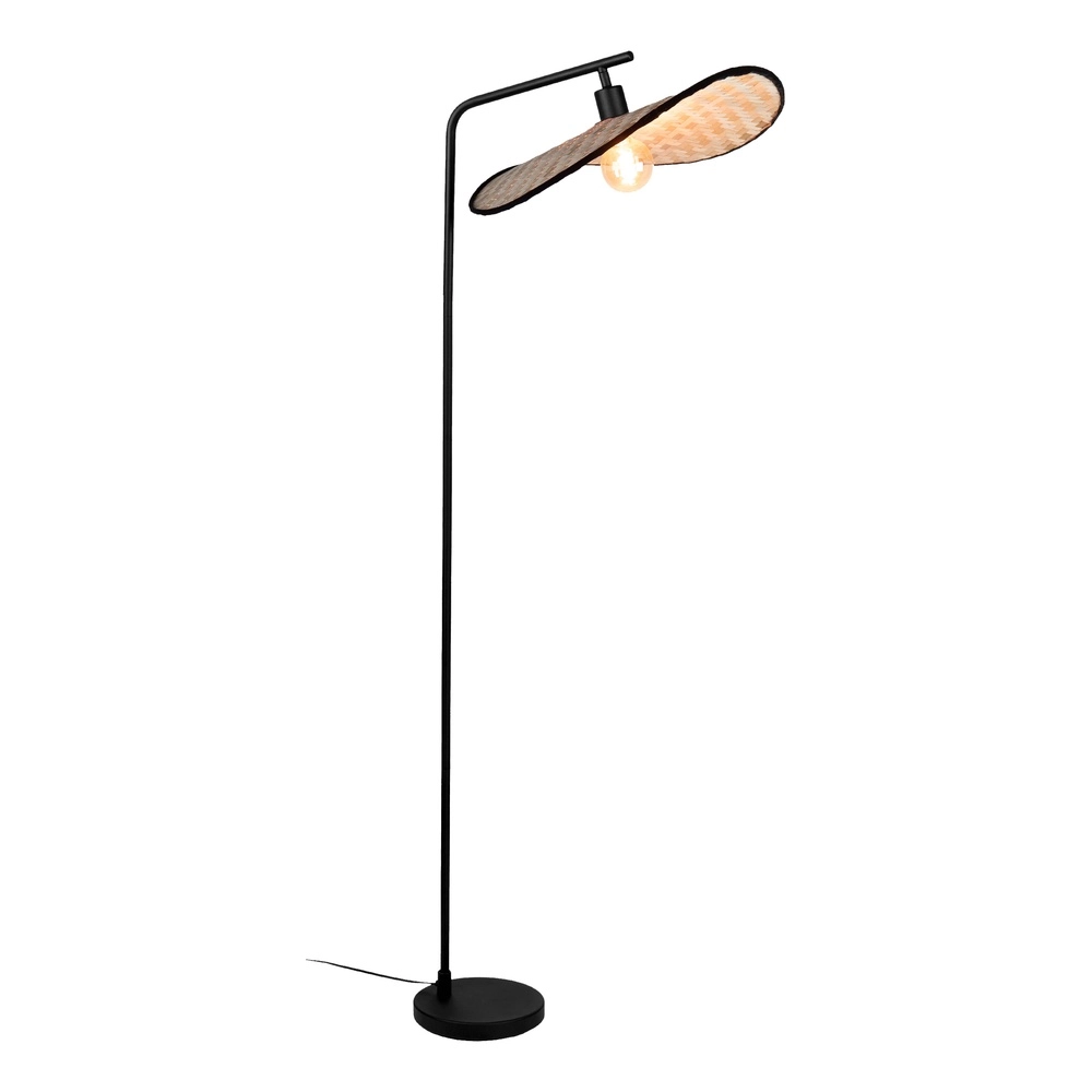 Rotan vloerlamp Marywell 160cm