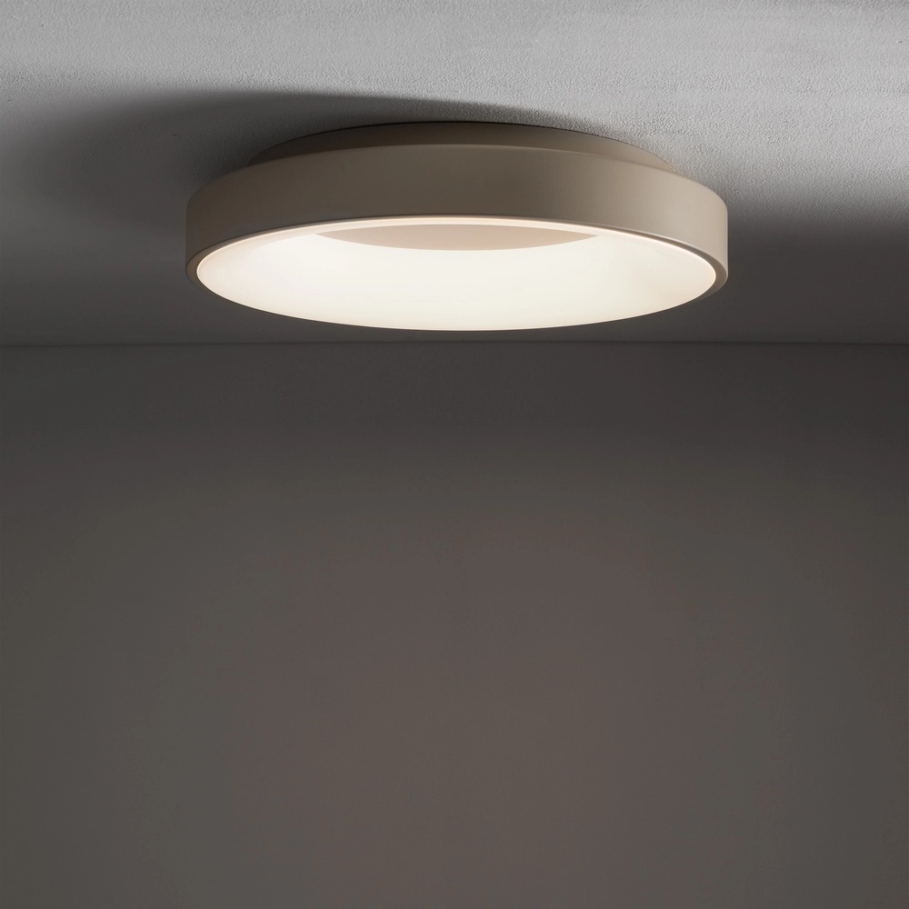 Plafondlamp Nikki Led zand bruin Ø 48cm - 4000K Lyora 5903139123662