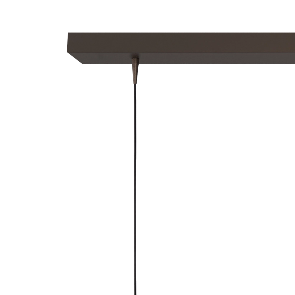 4-lichts hanglamp Scala 130cm cacao bruin Ø 20cm Masterlight 8718121365213